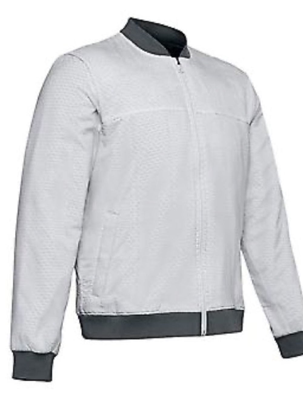 Under Armour Mens Coldgear Reactor Bomber Jacket Grey XL